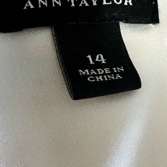 Ann Taylor Red and White Striped Mini Dress - Picture 8 of 8